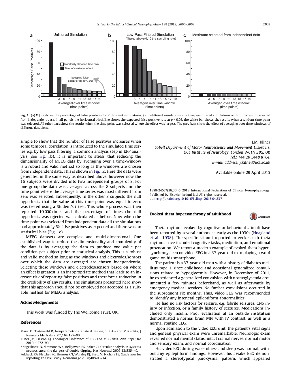 Evoked theta hypersynchrony of adulthood