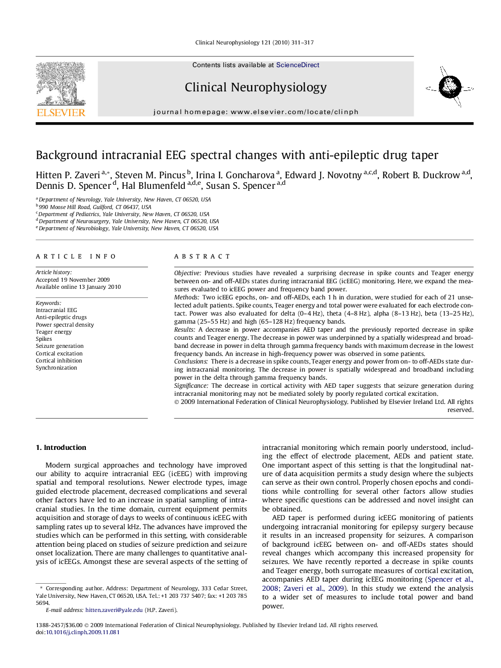 Background intracranial EEG spectral changes with anti-epileptic drug taper