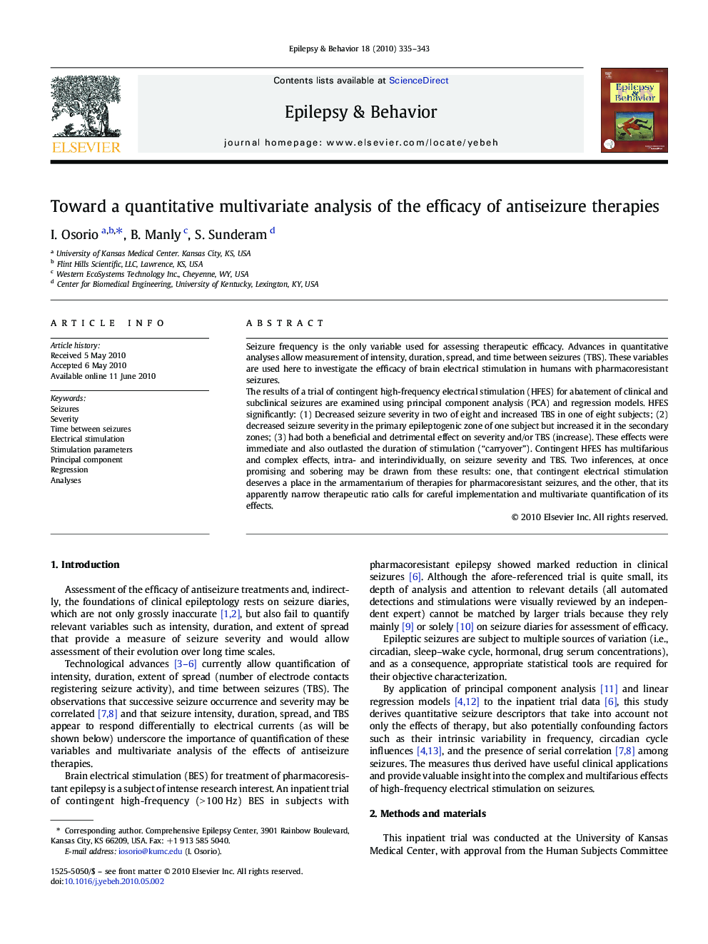 Toward a quantitative multivariate analysis of the efficacy of antiseizure therapies