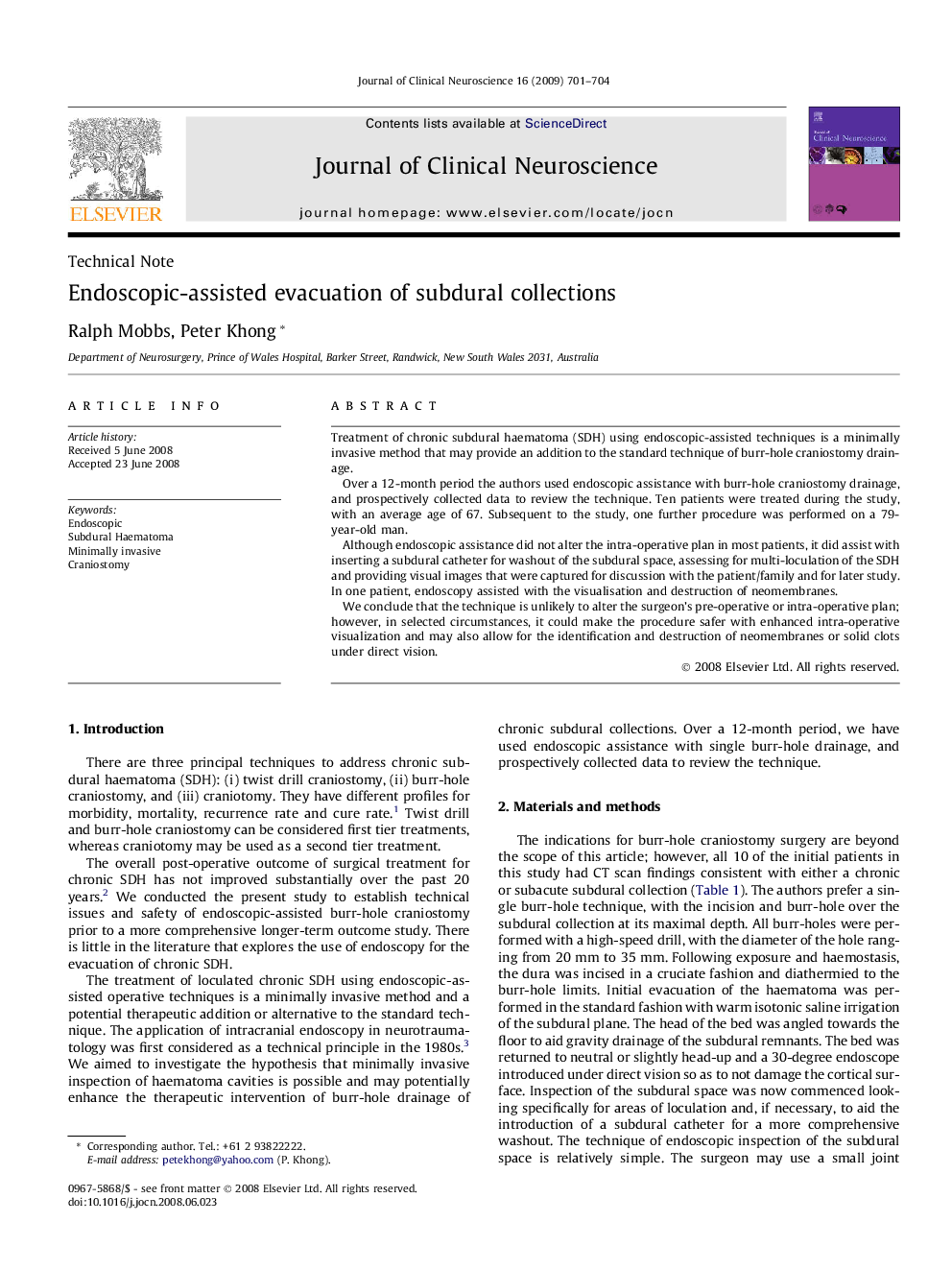 Endoscopic-assisted evacuation of subdural collections