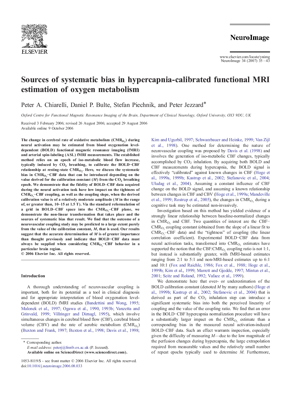 Sources of systematic bias in hypercapnia-calibrated functional MRI estimation of oxygen metabolism