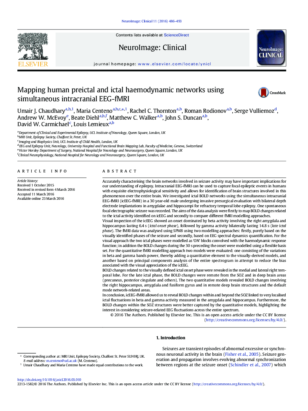 Mapping human preictal and ictal haemodynamic networks using simultaneous intracranial EEG-fMRI