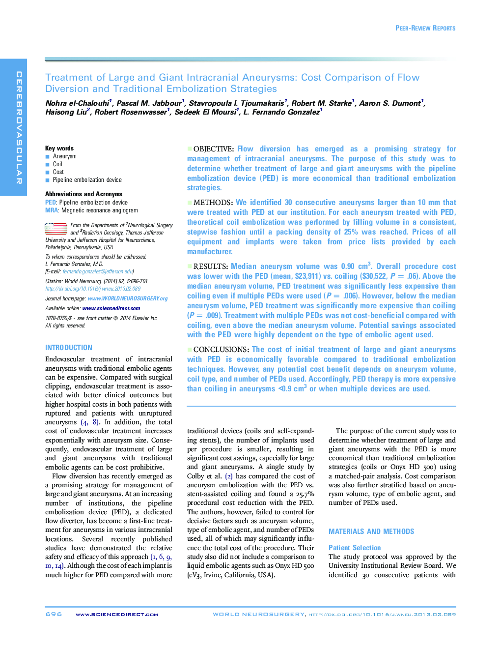 درمان عوارض درونی جمعی بزرگ و غول پیکر: مقایسهای با هزینه انحراف جریان و راهبردهای امبولانس سنتی 