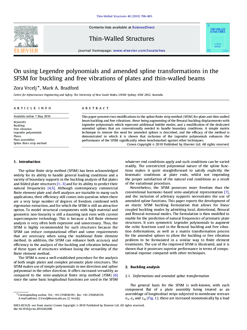 On using Legendre polynomials and amended spline transformations in the SFSM for buckling and free vibrations of plates and thin-walled beams