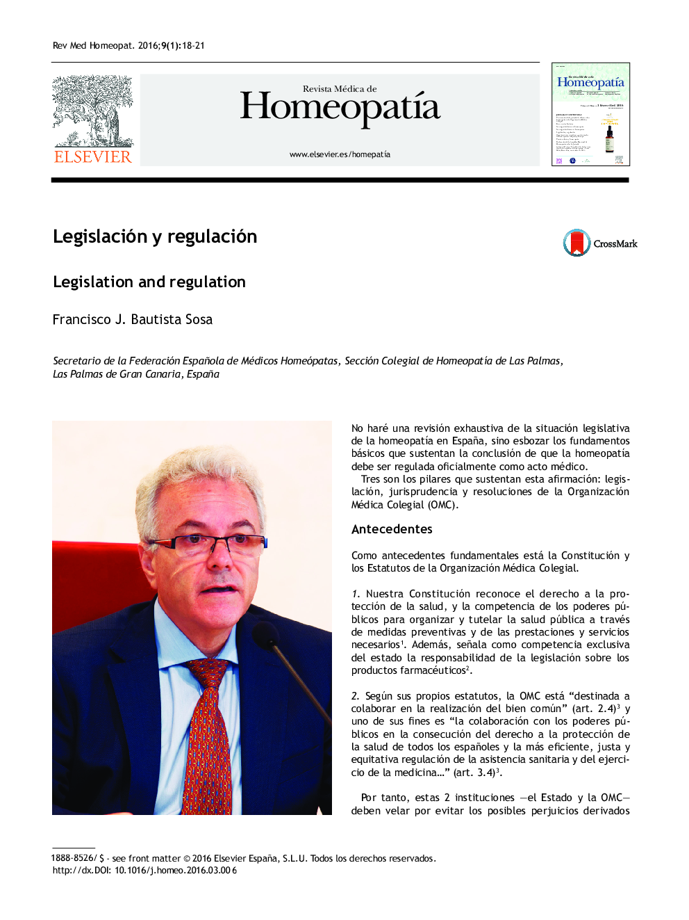 Legislación y regulación