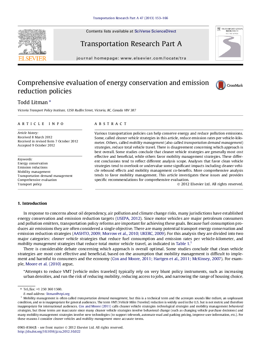 Comprehensive evaluation of energy conservation and emission reduction policies