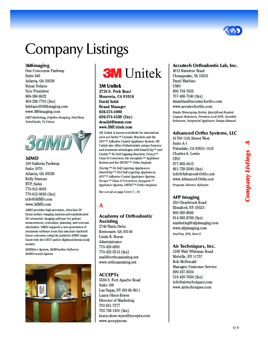 Company Listings