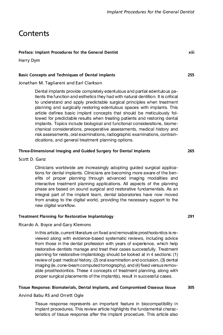 Contents