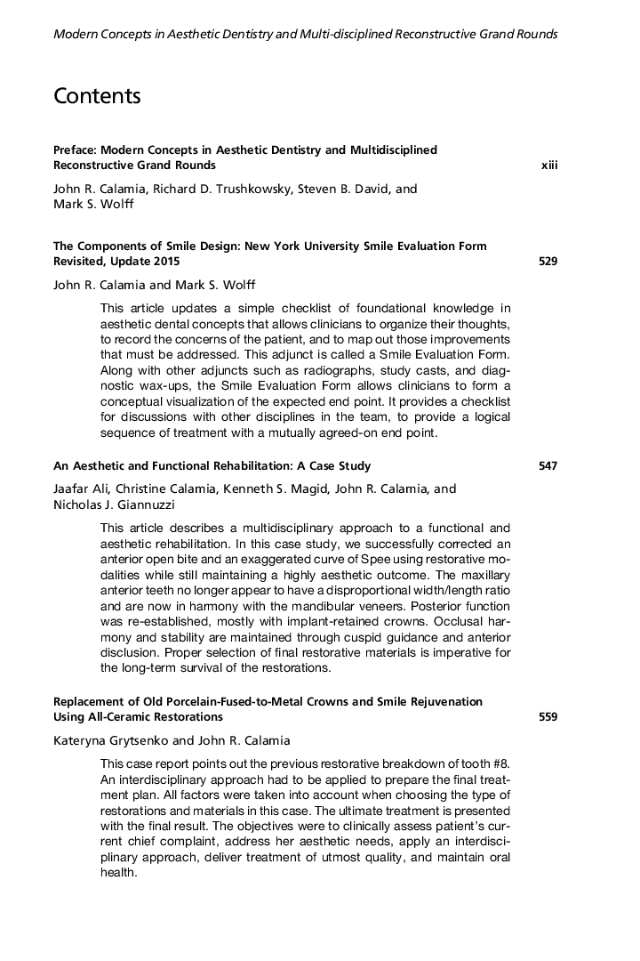 Contents