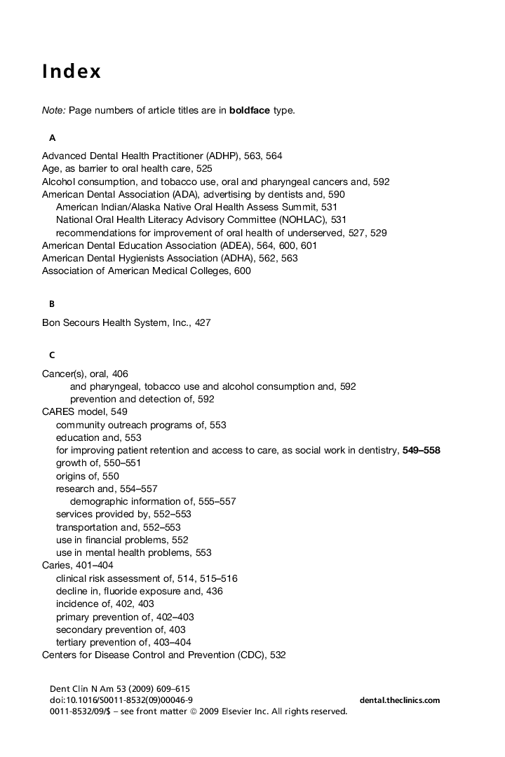 Index