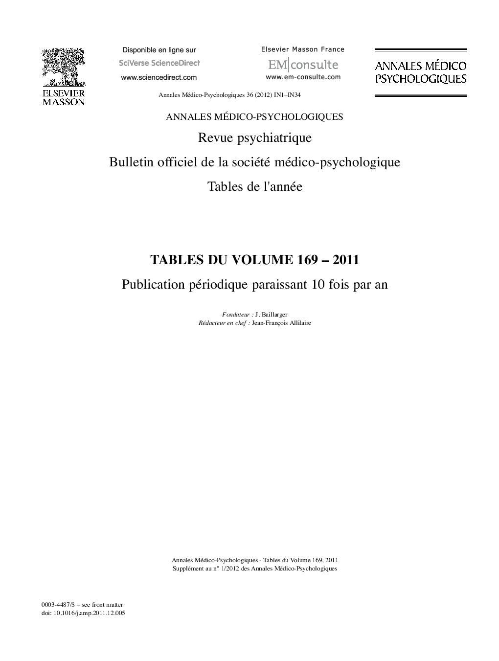 Revue psychiatrique