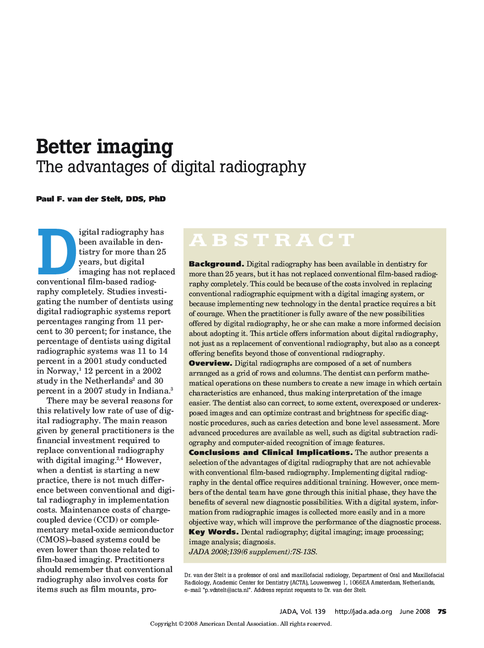 Better Imaging