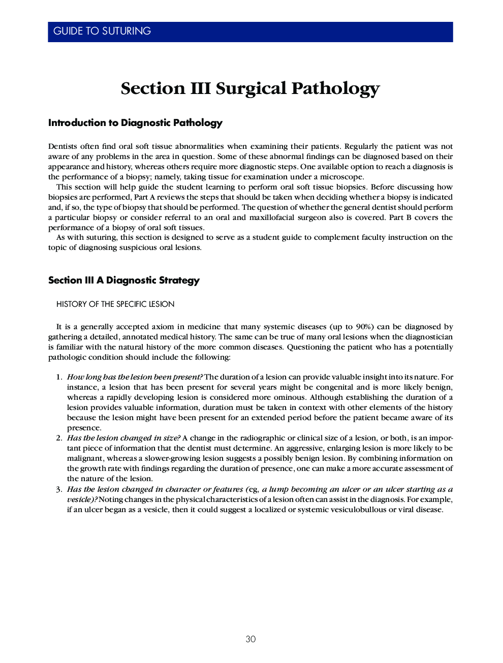 Section III Surgical Pathology