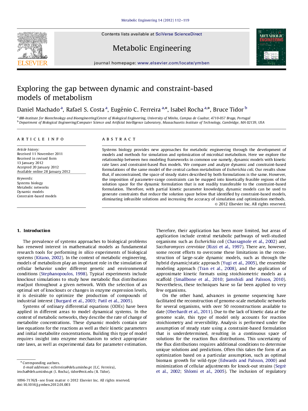 Exploring the gap between dynamic and constraint-based models of metabolism