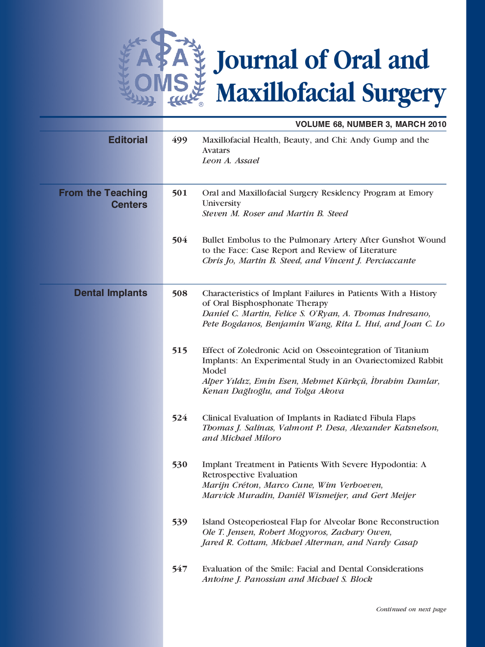Table of Contents