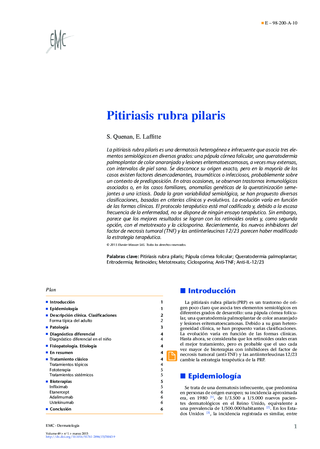 Pitiriasis rubra pilaris