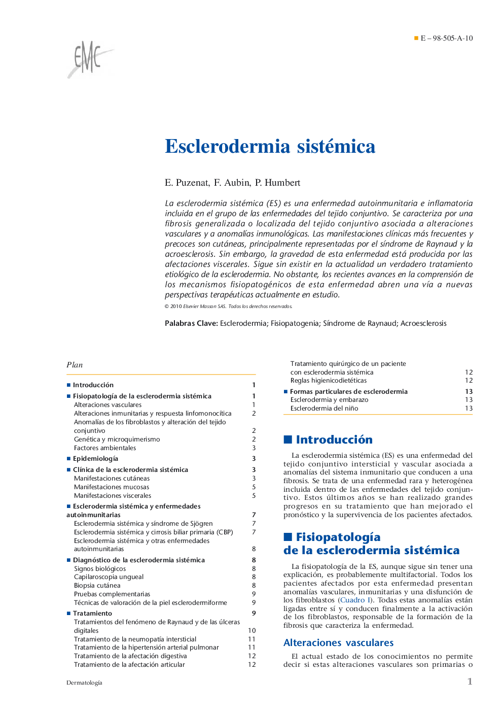 Esclerodermia sistémica