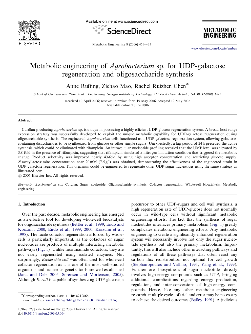 Metabolic engineering of Agrobacterium sp. for UDP-galactose regeneration and oligosaccharide synthesis