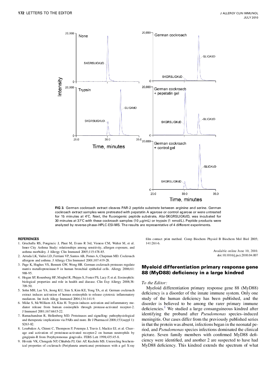 Myeloid differentiation primary response gene 88 (MyD88) deficiency in a large kindred