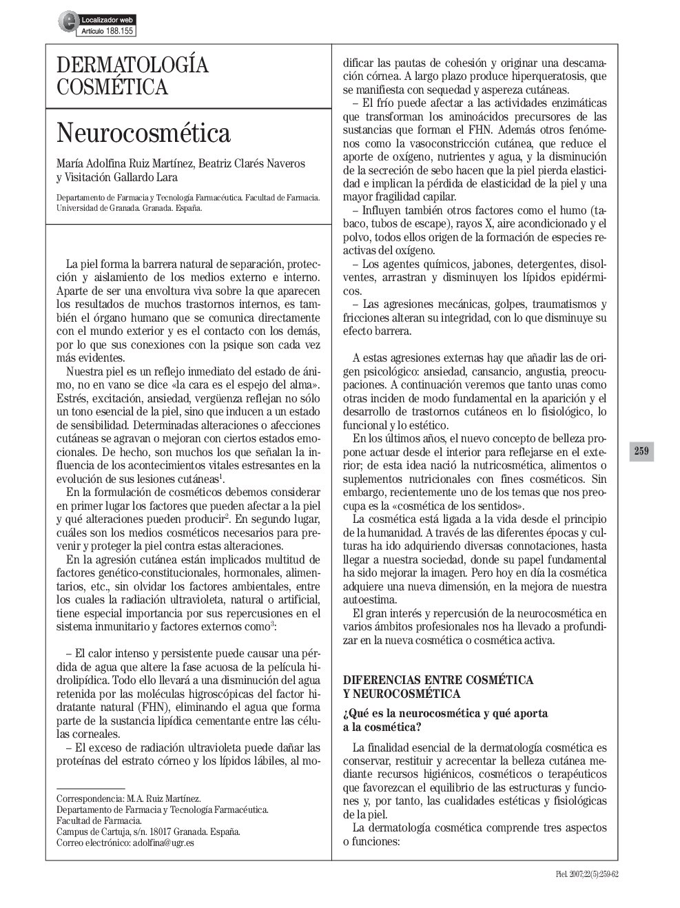 Neurocosmética