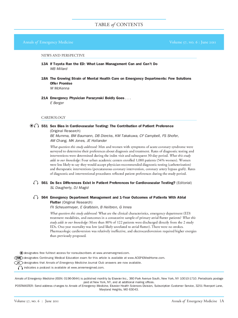 Table of Contents