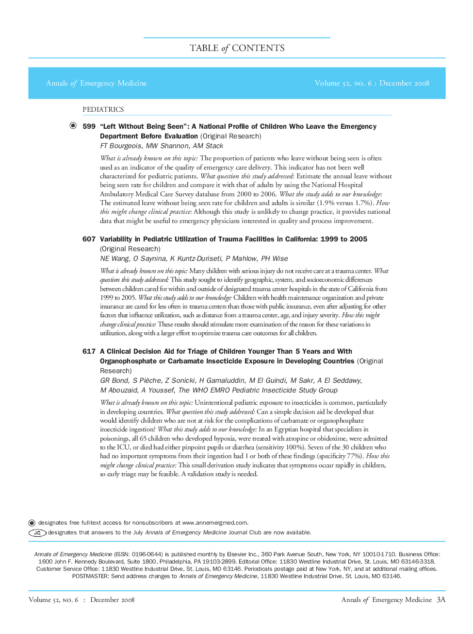 عکس صفحه اول مقاله: Table of Contents Table of Contents