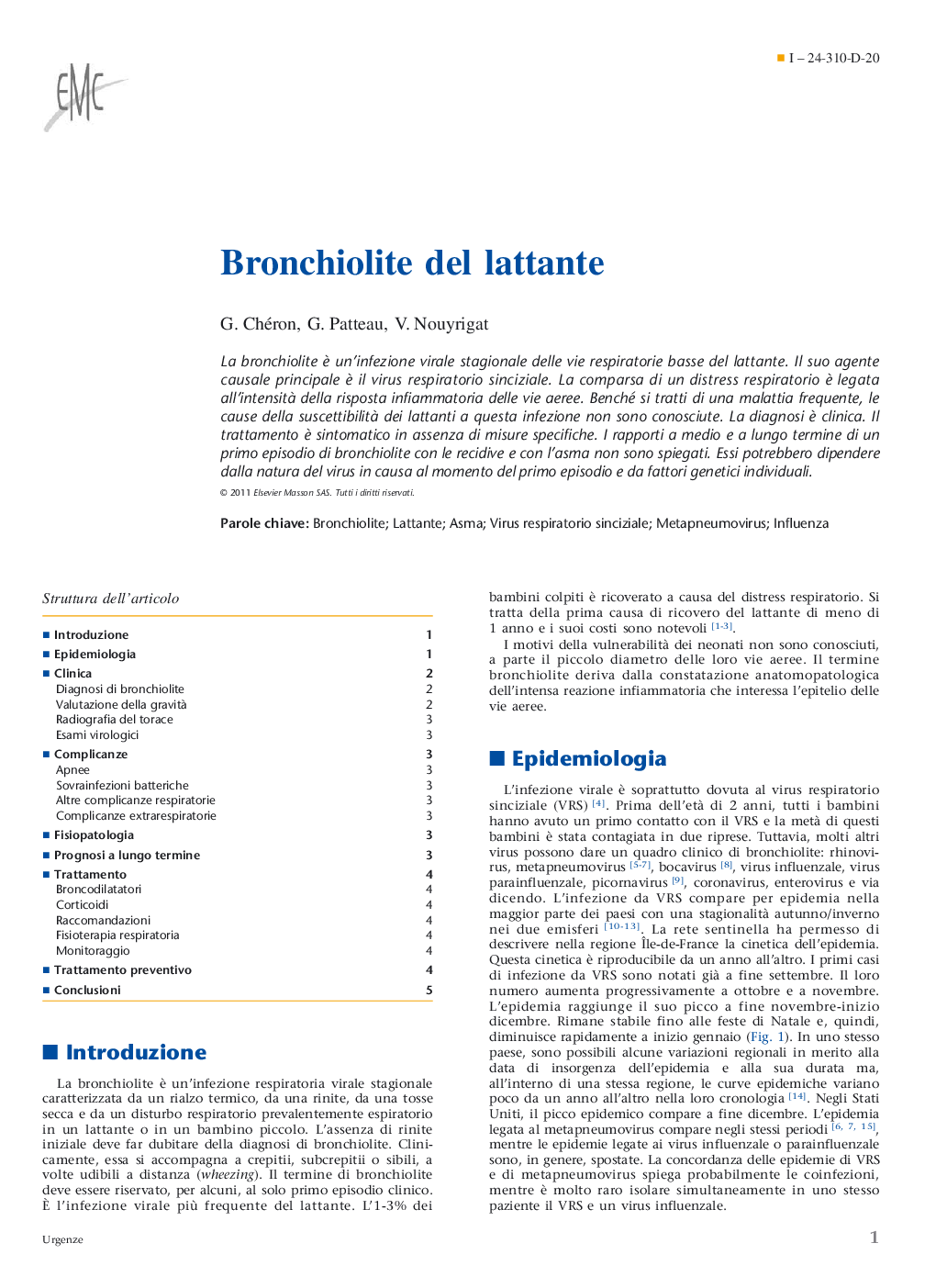 Bronchiolite del lattante