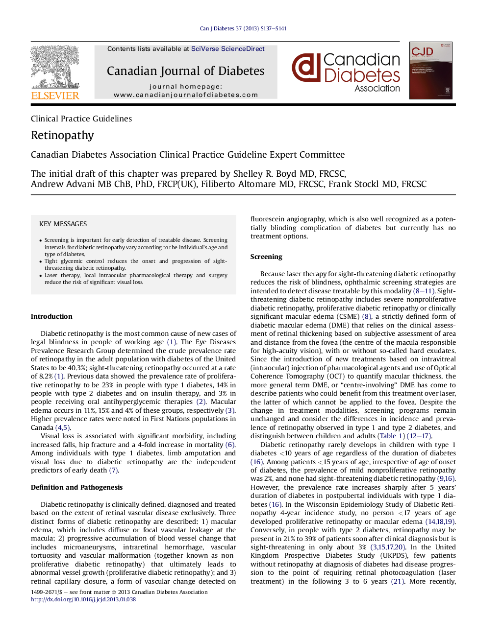 Retinopathy