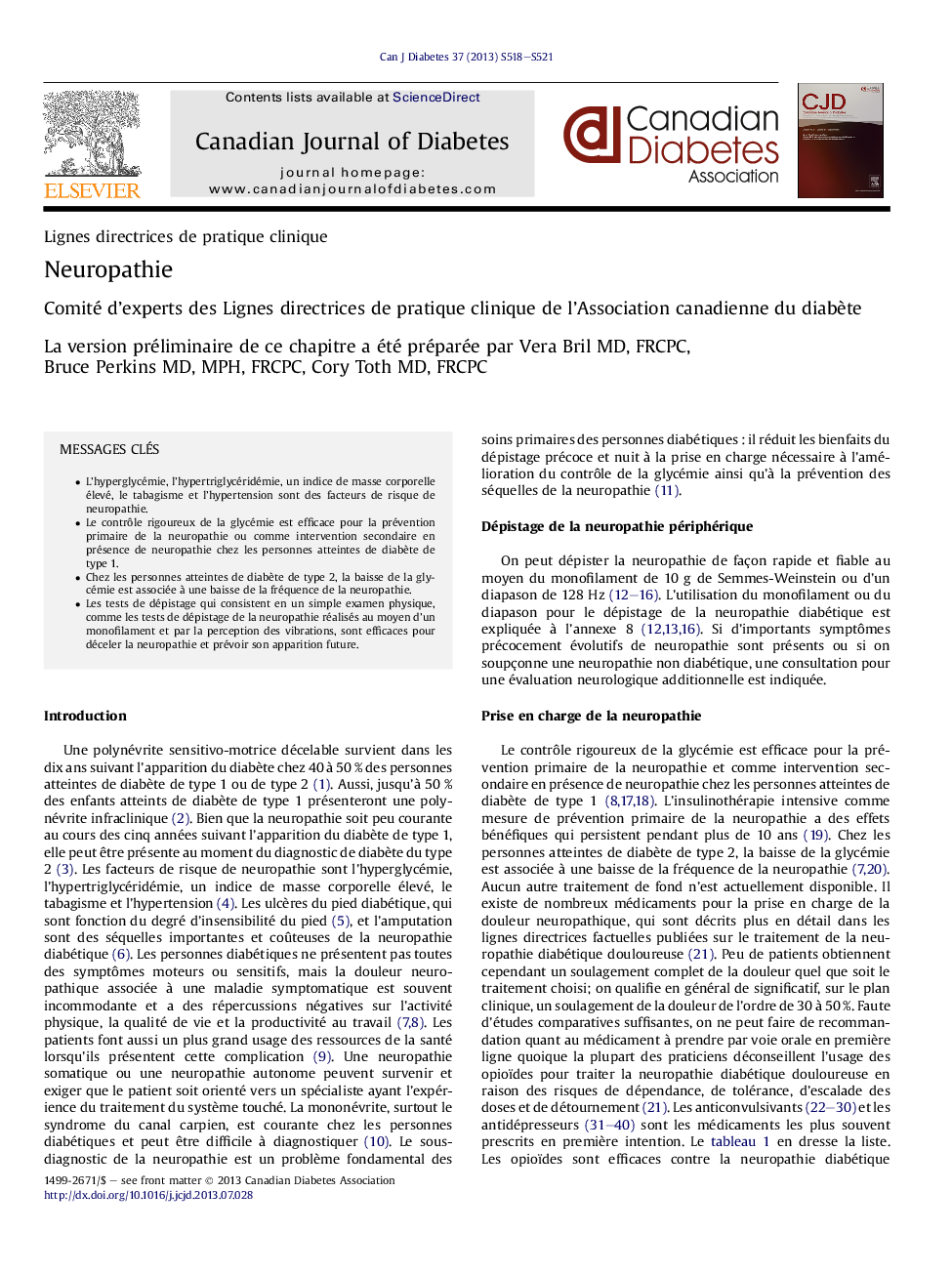 Neuropathie