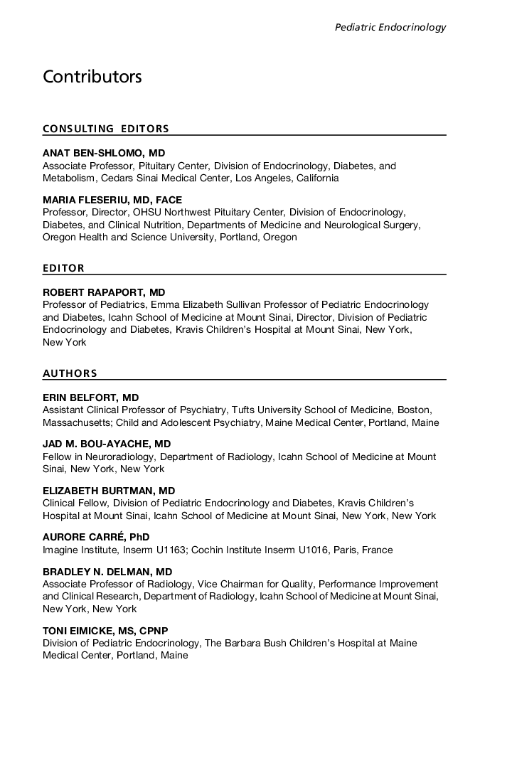 Contributors