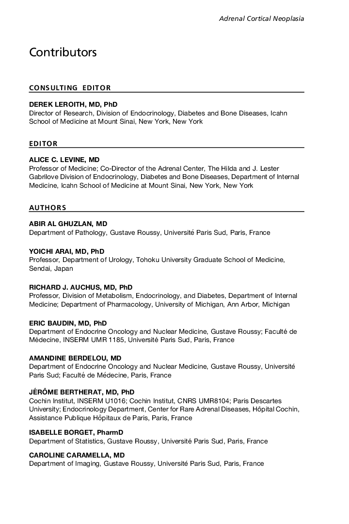 Contributors