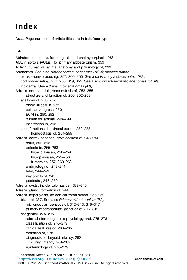 عکس صفحه اول مقاله: Index Index