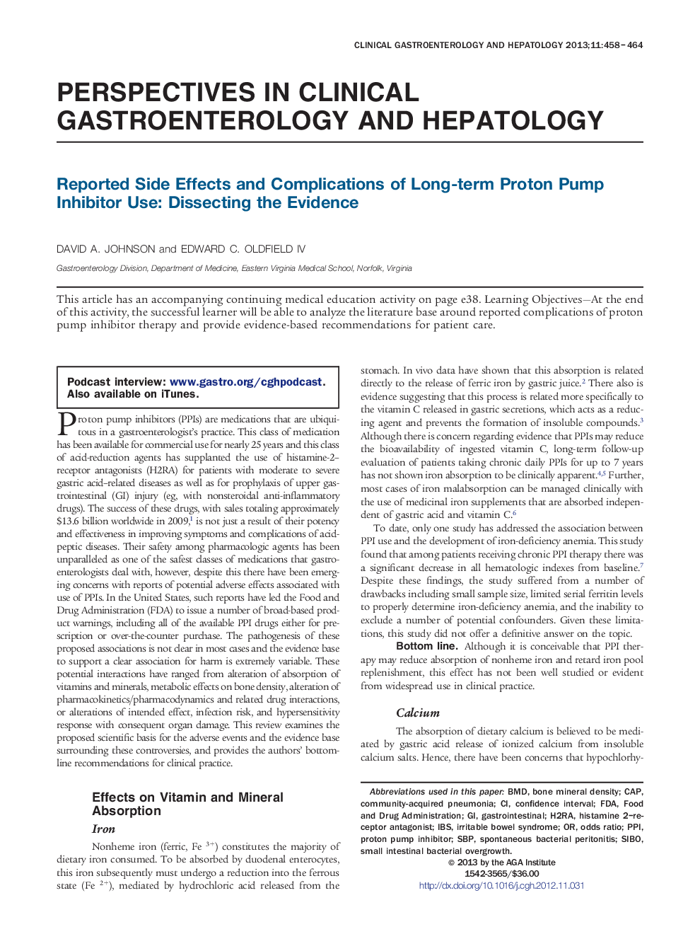 Reported Side Effects and Complications of Long-term Proton Pump Inhibitor Use: Dissecting the Evidence