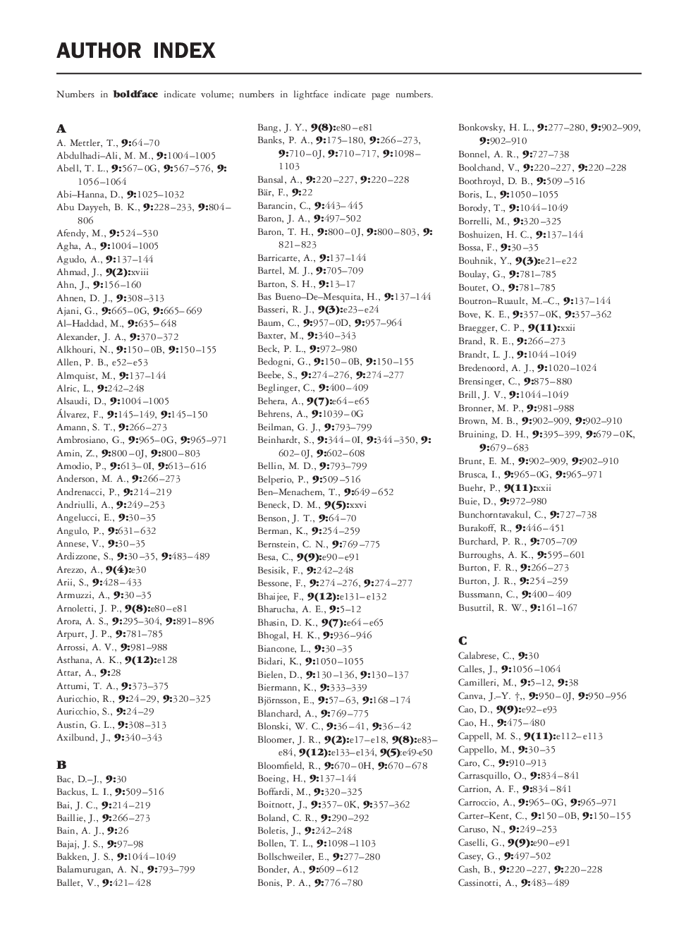 Author Index