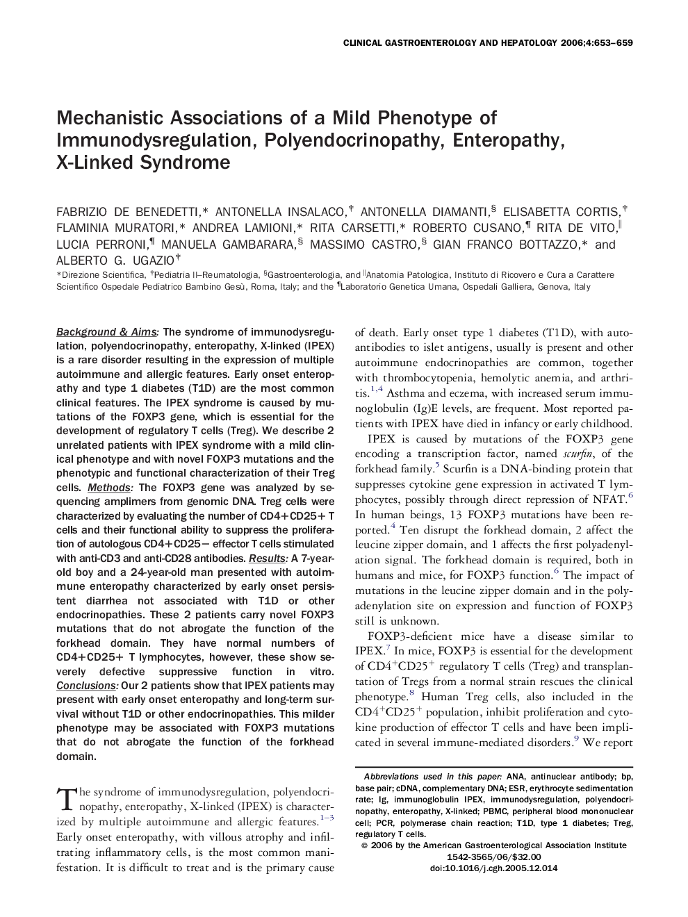 Mechanistic Associations of a Mild Phenotype of Immunodysregulation, Polyendocrinopathy, Enteropathy, X-Linked Syndrome