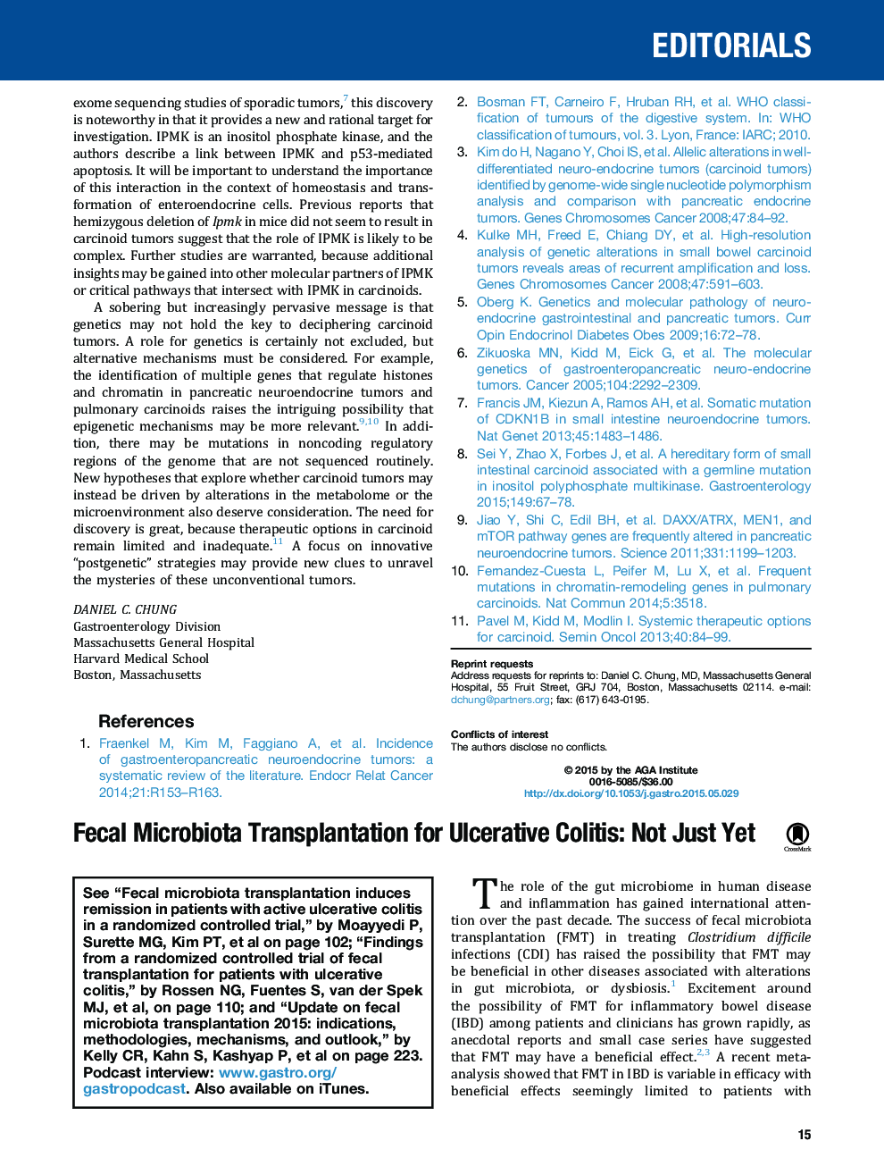 Fecal Microbiota Transplantation for Ulcerative Colitis: Not Just Yet