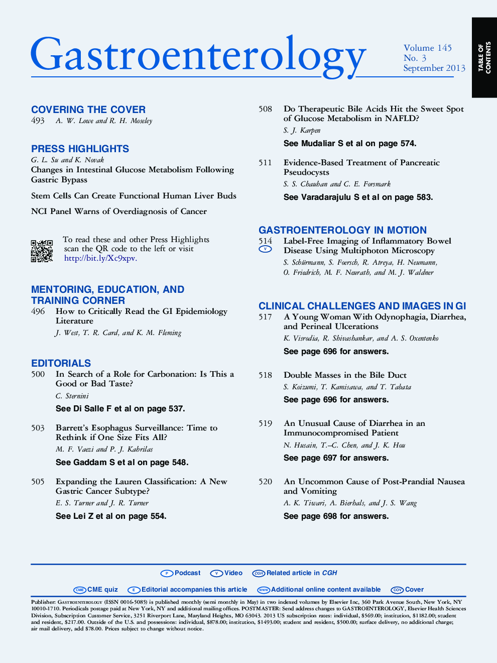 Table of Contents