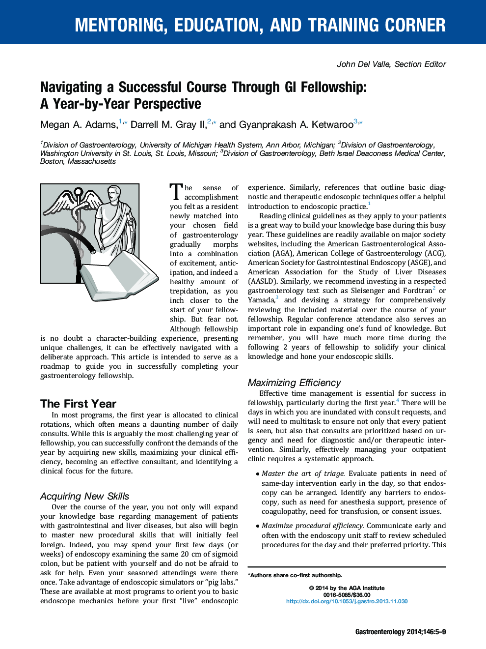 Navigating a Successful Course Through GI Fellowship: A Year-by-Year Perspective