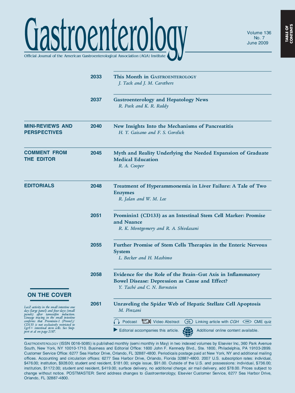 Table of Contents