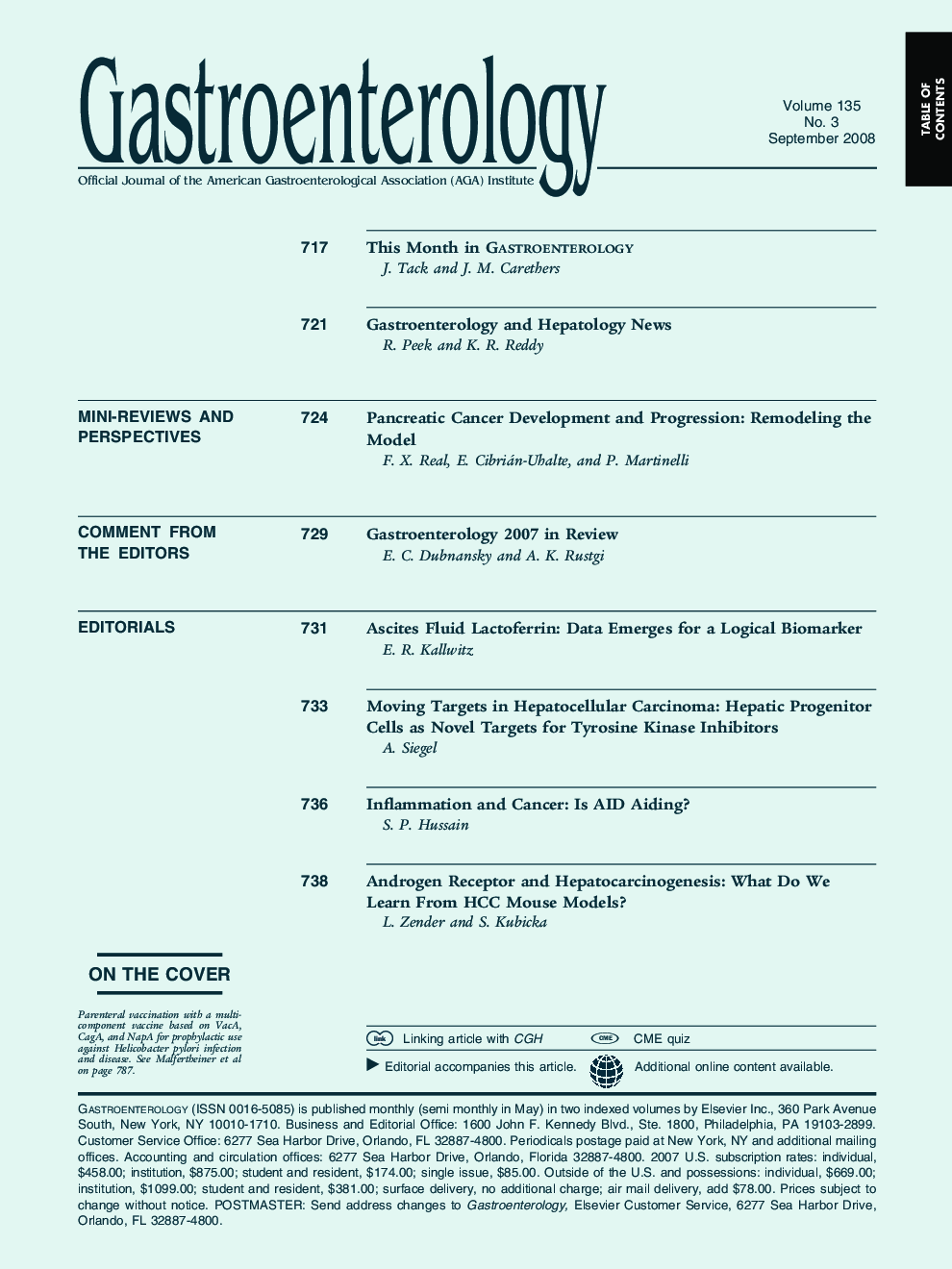 Table of Contents
