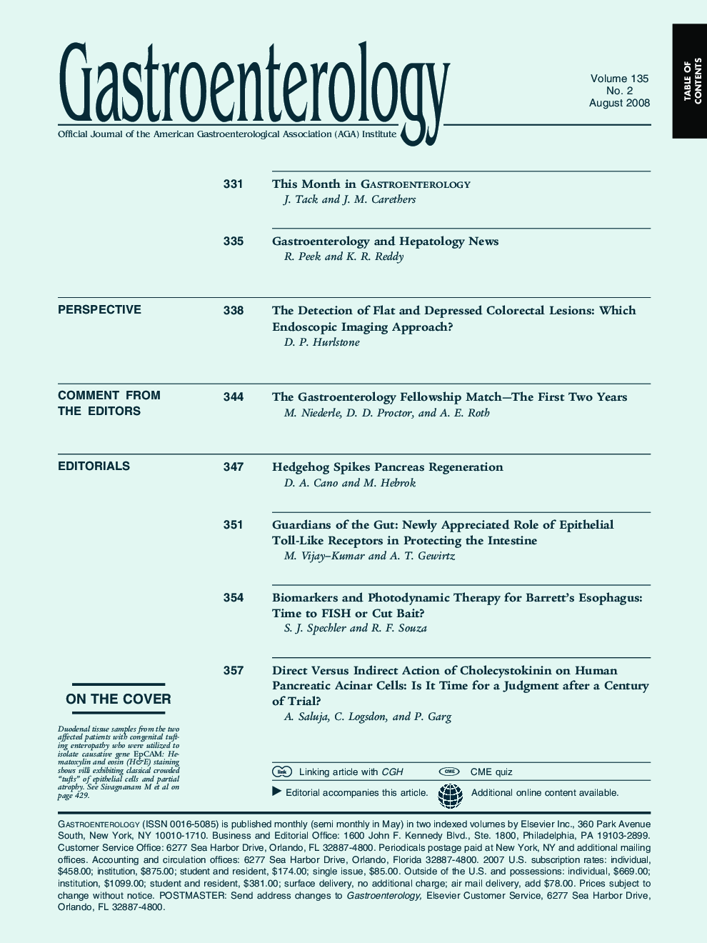 Table of Contents