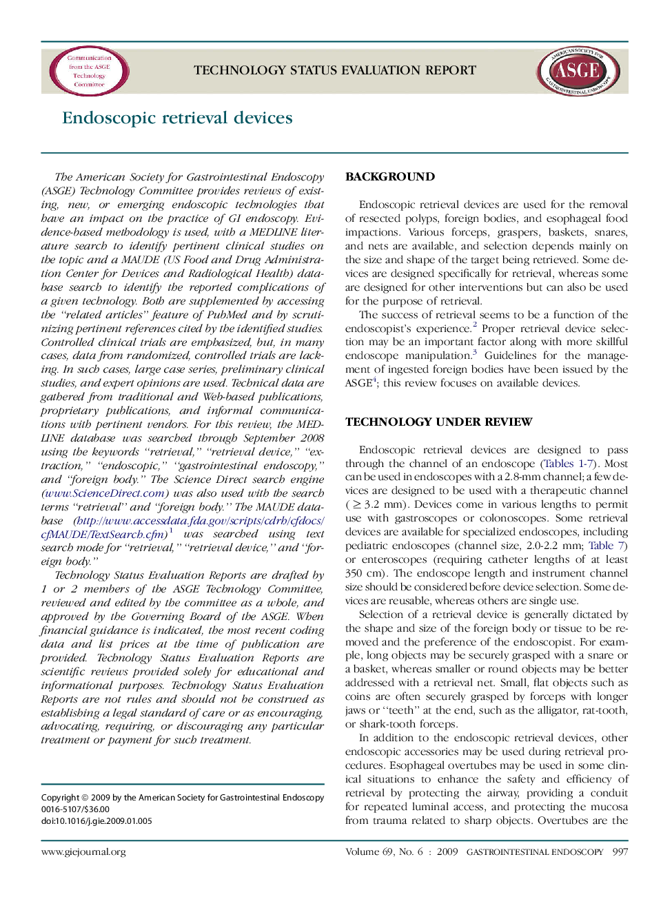 Endoscopic retrieval devices