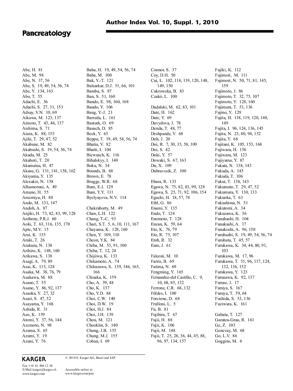 Author Index