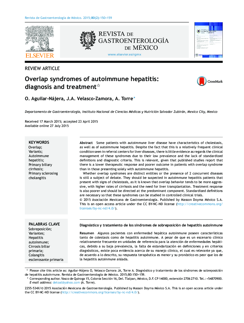 سندرم های همپوشانی هپاتیت اتوایمیون: تشخیص و درمان 