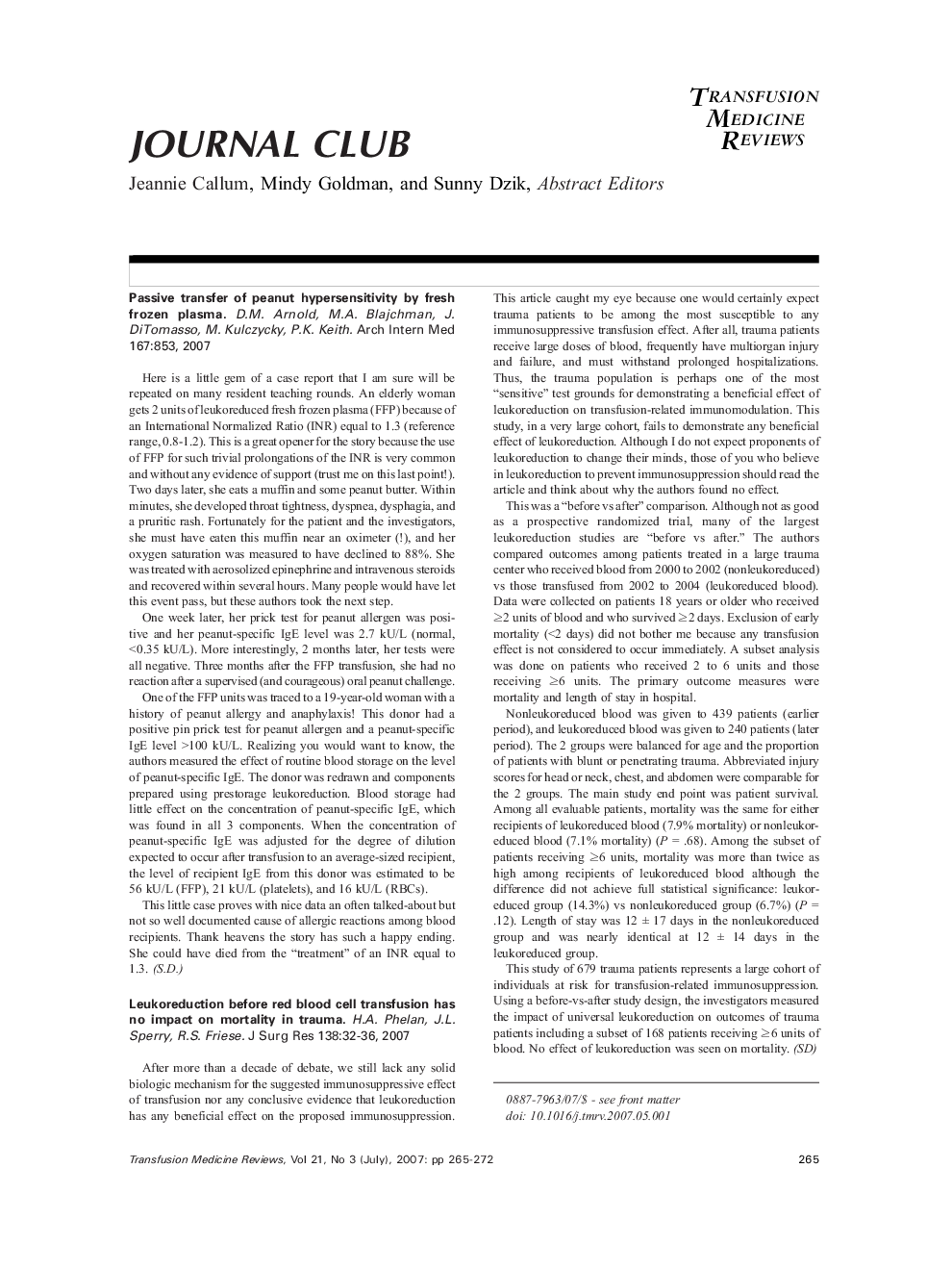 Journal Club