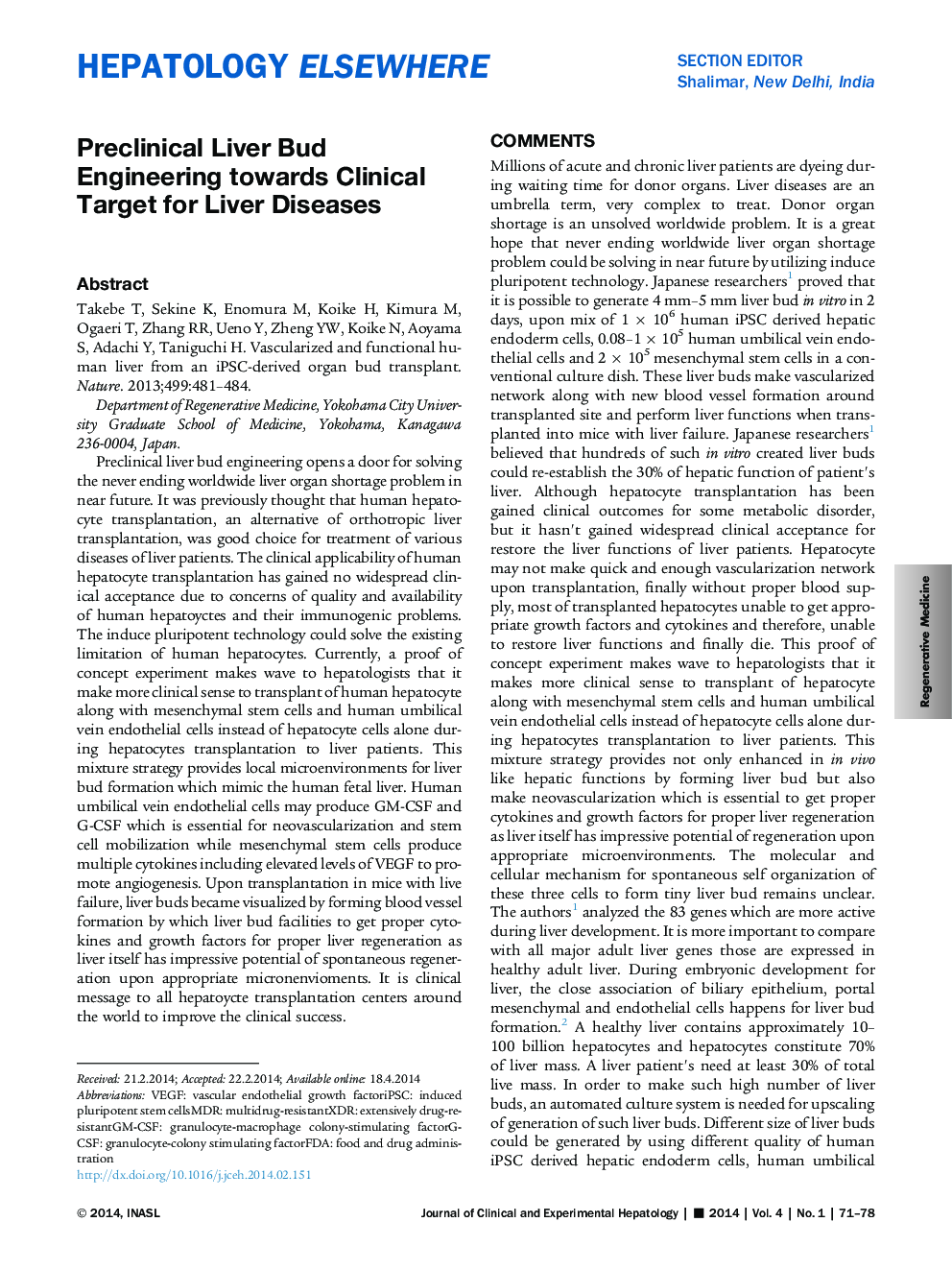 Preclinical Liver Bud Engineering towards Clinical Target for Liver Diseases