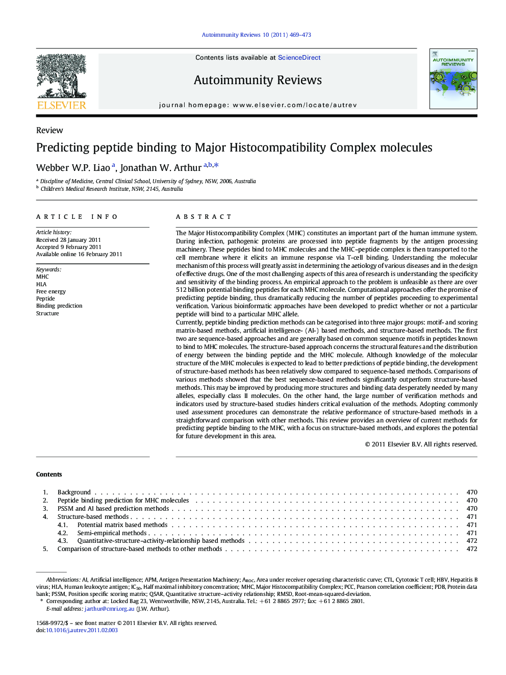 Predicting peptide binding to Major Histocompatibility Complex molecules