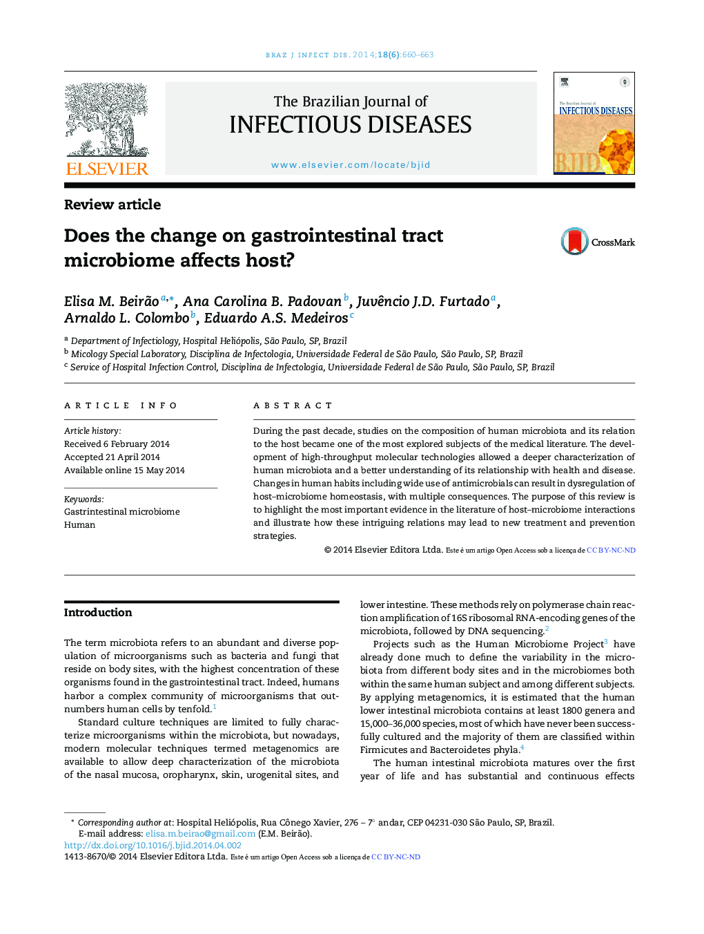 Does the change on gastrointestinal tract microbiome affects host?