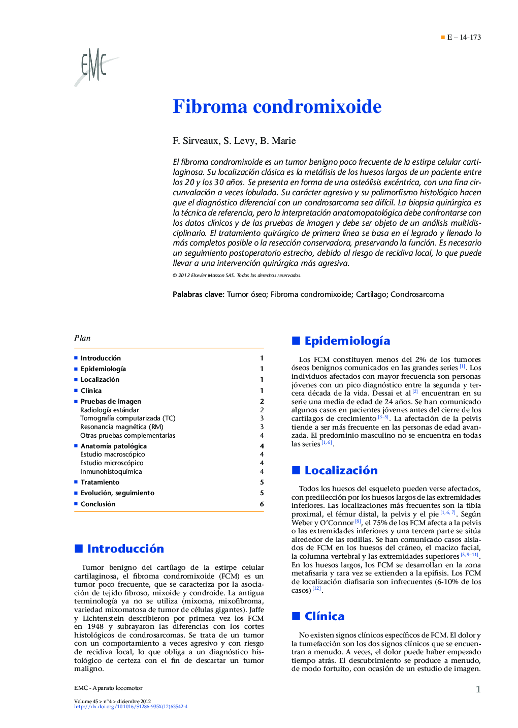 Fibroma condromixoide