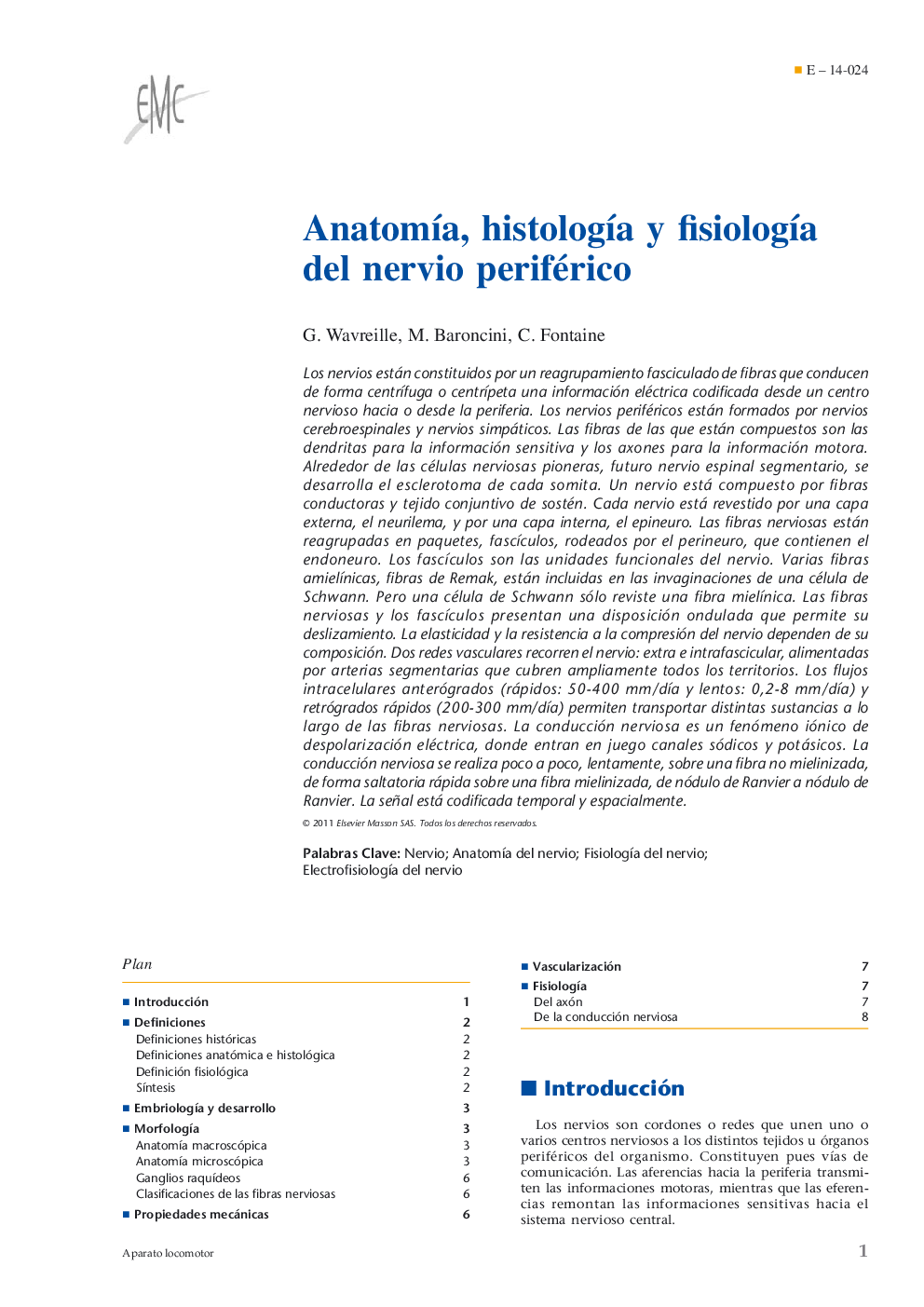 AnatomÃ­a, histologÃ­a y fisiologÃ­a del nervio periférico